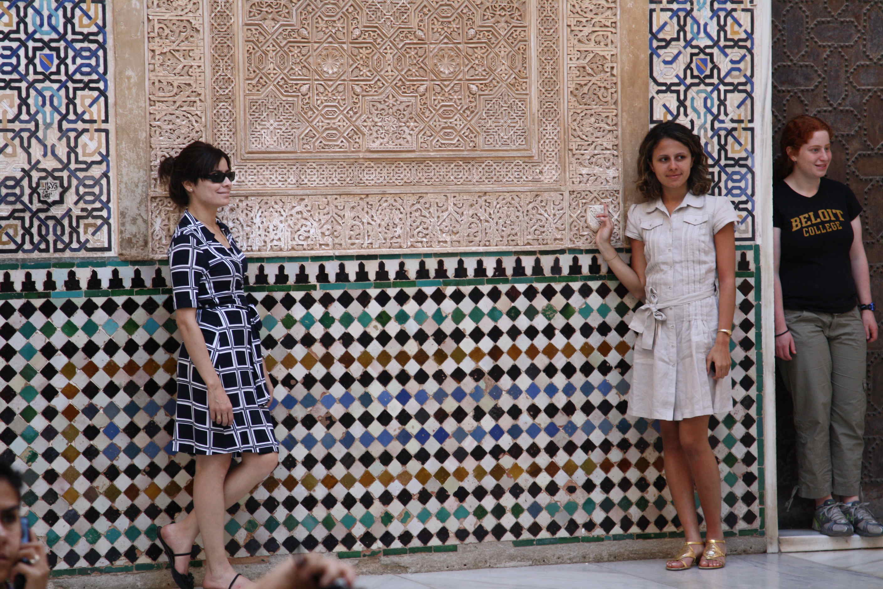 Spanien Szene Alhambra